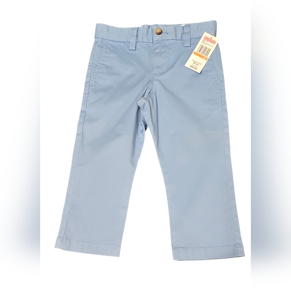 Vineyard Vines Boys Blue Stretch Breaker Pants Coastline Size 3T NWT